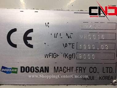 فرز سی ان سی سه محور دو پالت Doosan hm45h ساخت کره جنوبی
